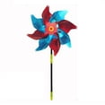 thumbnail image 1 of 1pc Reflective Birds Repellent Windmills Sparkly Pinwheel With Stake Bird Decor Supplies Devices For Spring Scare Garden C1N2, 1 of 8