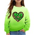 thumbnail image 2 of Oxodoi Kids St. Patrick's Day Shirts Girl Graphic Shirts St Patty's T-Shirt Long Sleeve Tops, 2 of 5
