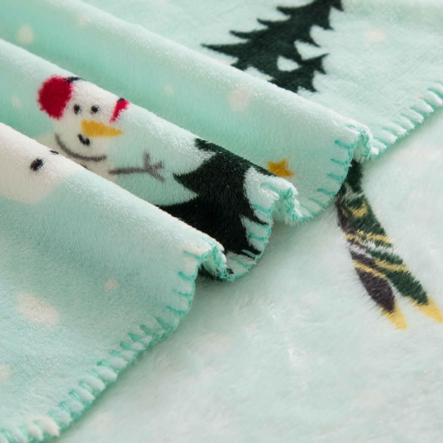 Ensemble de Coussin et Jeté Holiday Time