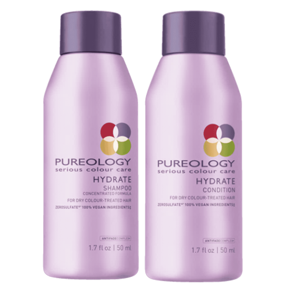 Hydrate Shampoo 1.7 oz + Pureology Hydrate Conditioner 1.7 oz Walmart.com
