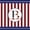 B Letter, variant on Manfei Patriotic Monogrammed A Twin Duvet Cover, Star Stripe Pattern Twin Bedding, Red White Blue, Navy Reversible 2pcs, 1 Duvet Cover and 1 Pillowcase