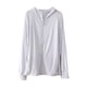 thumbnail image 2 of Sudadera con capucha Yuyangstore Ropa de protección solar para mujer Chaqueta de manga larga larga Azul, 2 of 8