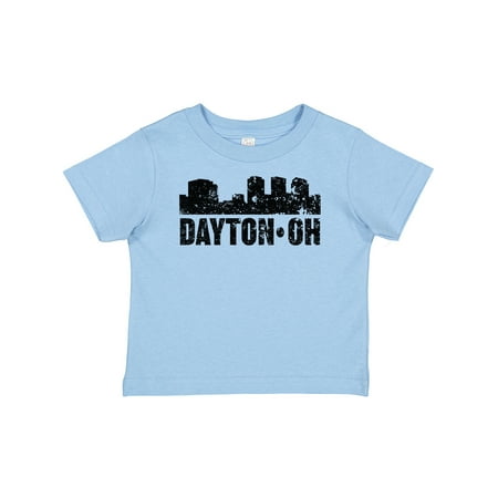 

Inktastic Dayton Skyline Grunge Gift Baby Boy or Baby Girl T-Shirt