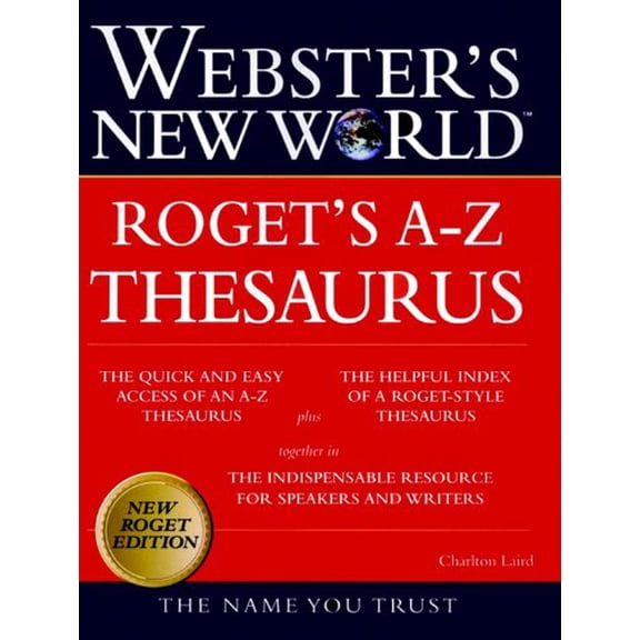 Pre-Owned Webster's New World Rogets A-Z Thesaurus (Hardcover) 0028631226 9780028631226