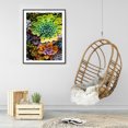 thumbnail image 4 of Taladro cuadrado completo hecho a mano 5D suculentas planta dibujo Kit DIY diamante pintura Likrtyny Arte deco, 4 of 9