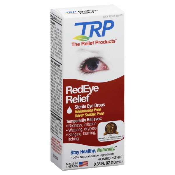 TRP Sterile Eye Drops RedEye Relief