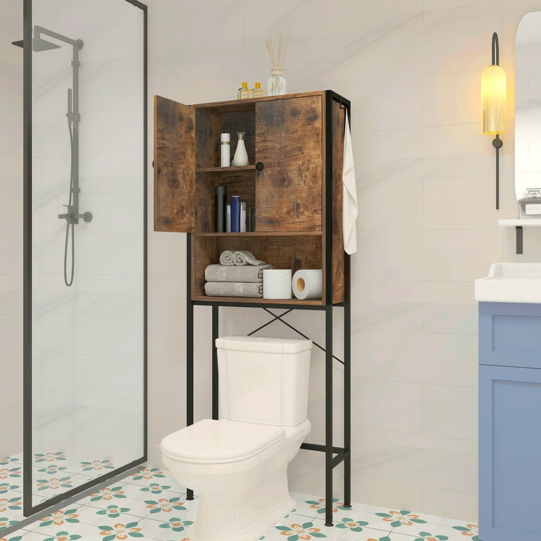 Aionna 3-Tier Over The Toilet Storage Rack Shelves Bathroom Organizer Shelf Space Saver Latitude Run