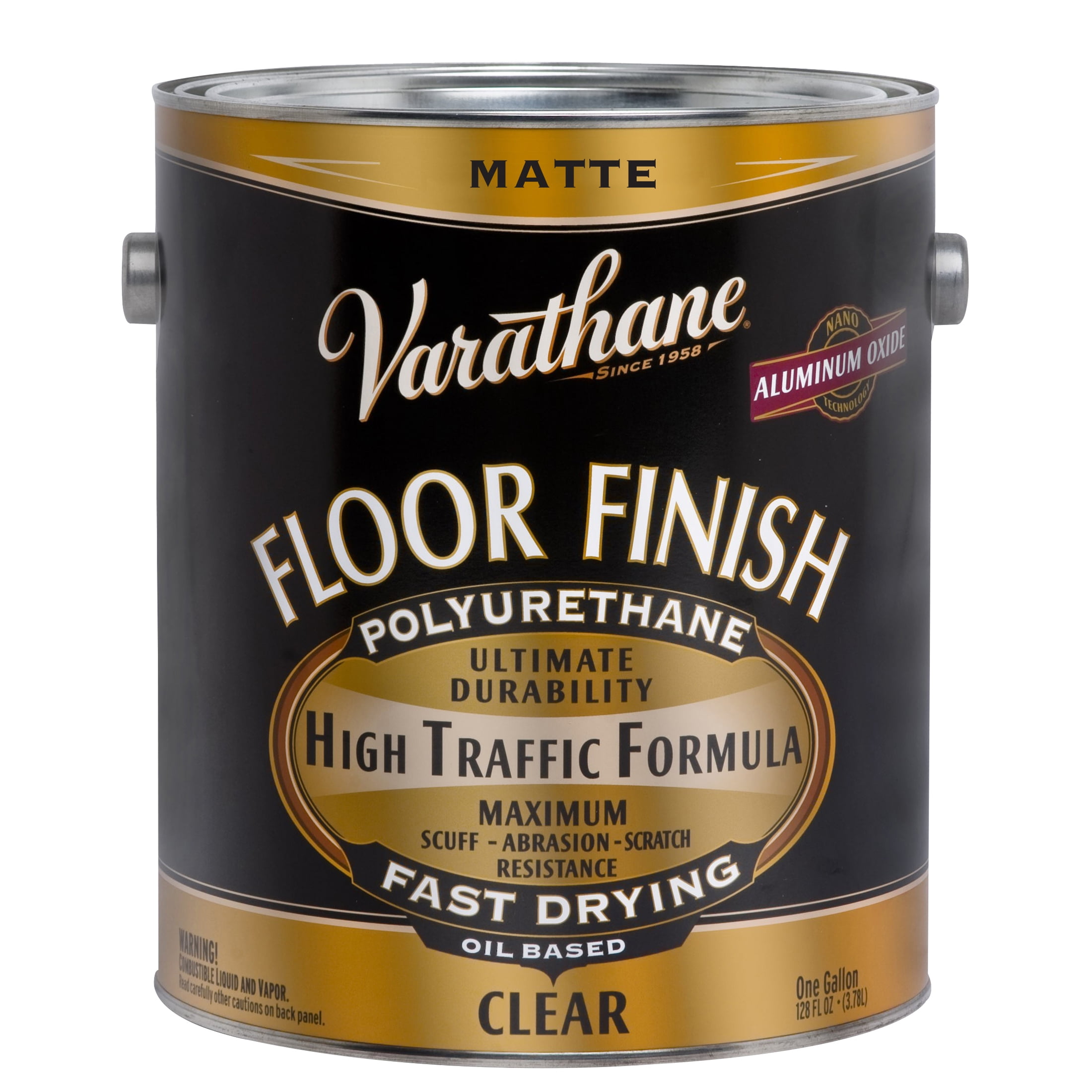 2 Pack, Clear(350 Voc), Varathane Classic Floor Finish ( Oil-Based) Matte - 286769, Gallon
