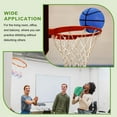 thumbnail image 7 of Uxcell Silent Basketball, Size 5 (8.3") Quiet Basketball High Density Foam No Noise 3D Sculpted Groove Bouncing Ball with Net Bag & Orange - Fit for (Indoor Training/Dribbling Practice), 7 of 7