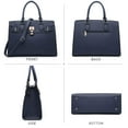 thumbnail image 6 of Dasein Women Handbags and Purses Ladies Shoulder Bag Top Handle Satchel Tote Work Bag with Wallet, 6 of 9