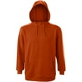 thumbnail image 6 of Evoshield Youth 365 Fleece Baseball Training Hoodie Dark Orange M, 6 of 7