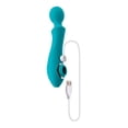thumbnail image 3 of Evolved Wanderful Sucker Baguette Rechargeable avec Ventouse en Silicone Sarcelle, 3 of 5