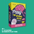 thumbnail image 2 of Juego de cartas Gamewright Think 'N Sync The Great Minds Think Alike, 2 of 5