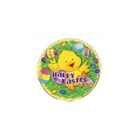 Unique Industries 25518 Bulk Easter Ducky Foil Balloon - 240 Pack