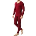 thumbnail image 2 of WTXUE Thermal Underwear Set Lined Long Thermal Underwear Base Layer Set for Cold Winter Relaxed Fit Pant Suits (Men's), 2 of 8