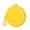 Yellow, variant on Bright Silicone Coin Case Lightweight Compact Build Secures Valuables During Sports Activities Shopping Errands