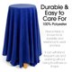 thumbnail image 4 of Tela polar azul real 100% poliéster 1 yarda 152 cm, 4 of 6