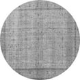 thumbnail image 1 of Ahgly Company Indoor Round Persian Gray Traditional Area Rugs, 5' Round, 1 of 1