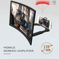 LYTiang Mobile Phone Screen Amplifier 12 Inch Curved Screen Mobile