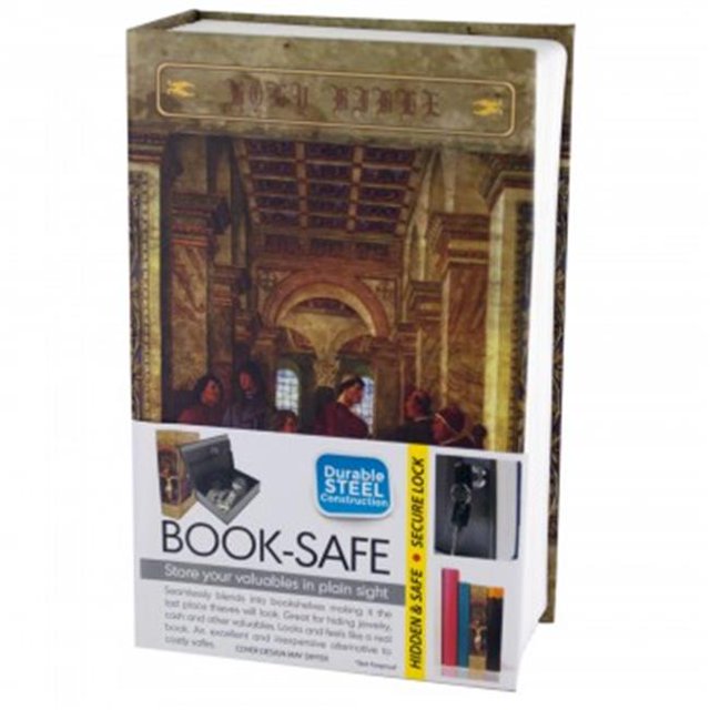Bulk Buys OS089-3 Hidden Bible Book Safe, Small - 3 Piece