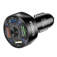 thumbnail image 2 of Sentmoon Up to 90% Off 4 In 1 3.1A QC 3.0 Adapter Wireless Bluetooth Fast Charging Car Mobile Phone Charger 4 USB Ports Universal Deals of the Day Clearance Prime, 2 of 5