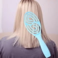 thumbnail image 4 of Ventilación Cepillo para El Cabello para El Cabello Herramienta de Peluquería para Desenredar El Cabello profesion - Azul Macarena cepillo de pelo, 4 of 7