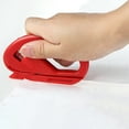 thumbnail image 1 of 1/2Pcs Safety Cutter Tool Film Cutter Hidden Blade Wrapping Paper Trimmer Easy Sliding Packaging Paper Roll Cutter, 1 of 7