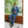 thumbnail image 4 of COOFANDY Men's 3 Piece Suits Classic Fit 2 Button Dress Suits Tuxedo Jacket Blazer for Wedding Business Dinner Prom, 4 of 7