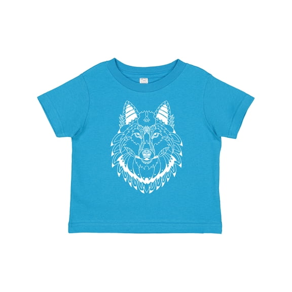 Inktastic Tribal Wolf Head Boys or Girls Toddler T-Shirt