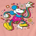 thumbnail image 3 of Disney - Mickey & Friends - Psychedelic Style Mickey - Toddler And Youth Girls Short Sleeve Graphic T-Shirt, 3 of 5