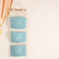 thumbnail image 2 of DOMELAY 3x3 Pocket Hanging Closet Organizer Closet Door Toy Key Diaper 3 Pcs, 2 of 9