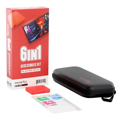 GameFitz 6 in 1 Accessories Kit for Nintendo Switch 2