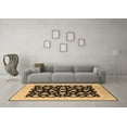 thumbnail image 3 of Ahgly Company Indoor Rectangle Oriental Brown Traditional Area Rugs, 5' x 7', 3 of 4