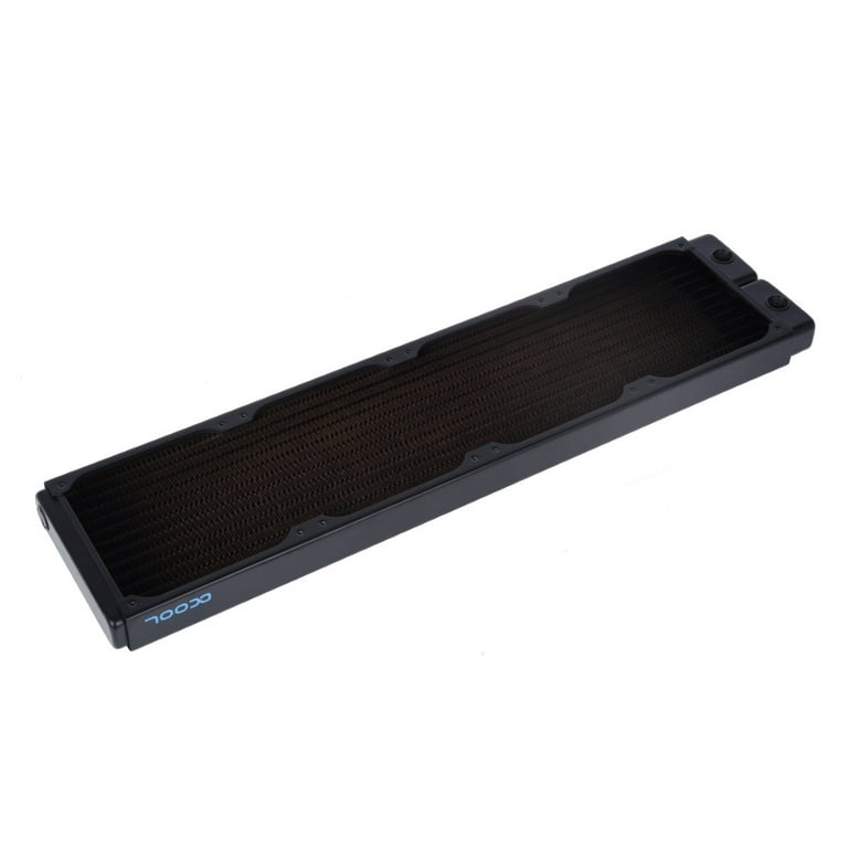 Alphacool NexXxos ST30 Full Copper Radiator 480mm - Quad Fan, Black, For PC Water Cooling