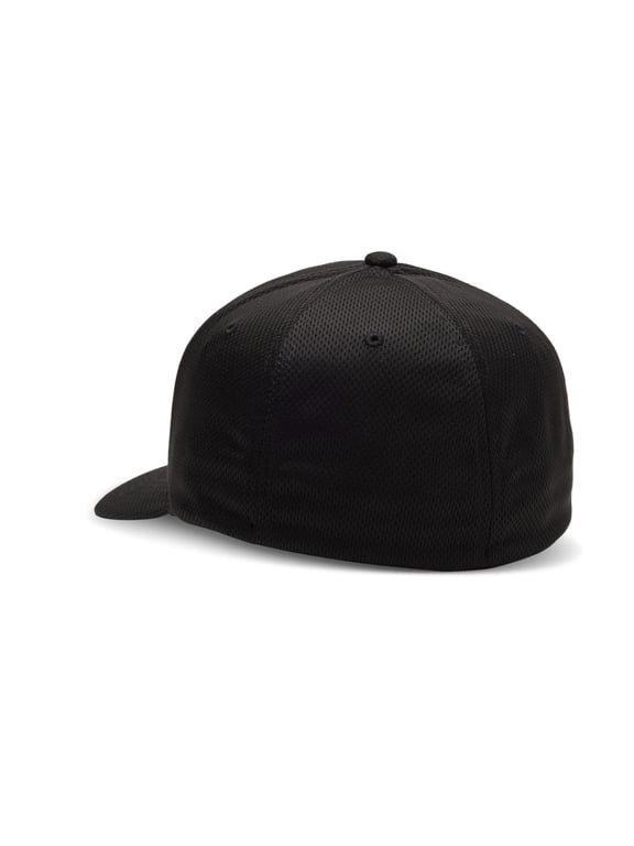 Flexfit Hat Men's Gray Fox Head Tech Size STL GRY Adjustable Cap