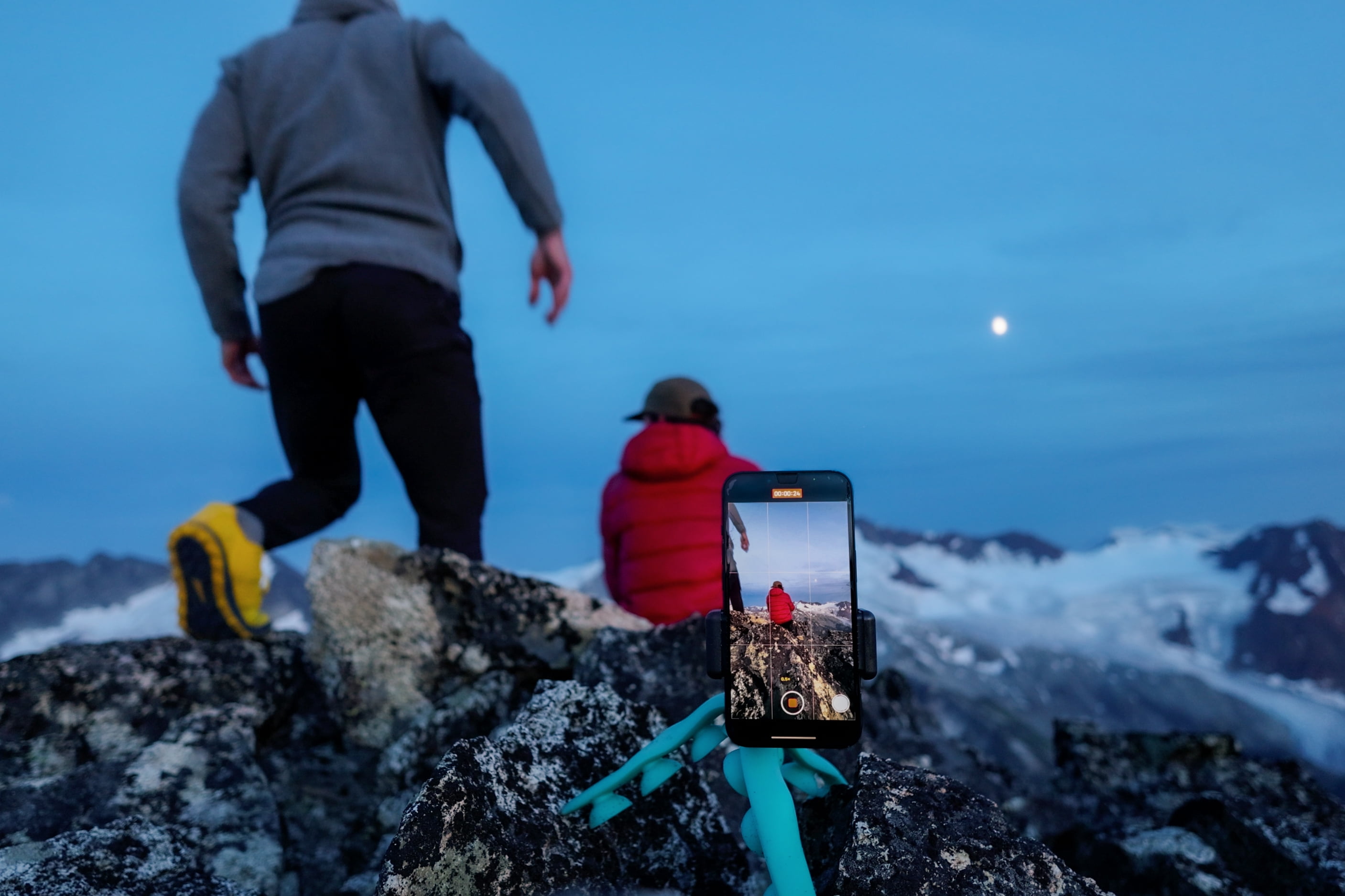Tenikle Pro Bendable Suction Cup Tripod for Phone & Camera as Seen on Shark Tank Universal Teal