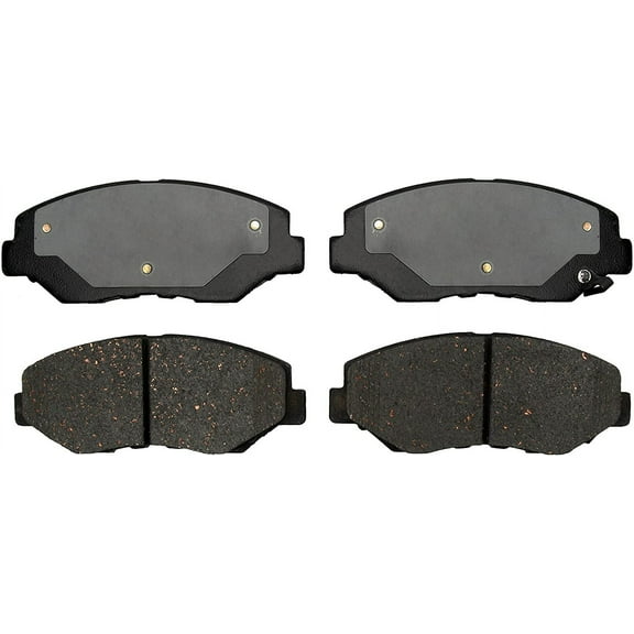 ACDelco Silver 14D914CHF1 Ceramic Front Disc Brake Pad Set Fits select: 2012-2016 HONDA CR-V, 2016 HONDA CIVIC