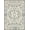 Grey Ivory Blue, Pattern 4, variant on ODIKA 8'x10' Washable Area Rug Non-Slip Chair-Friendly Mat Grey Farmhouse Tan Motif Border Contemporary Alfombras Para Salas for Dining Room, Large Office, Lounge