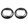 thumbnail image 1 of Air Outlet Cover Trim,2pcs Carbon Fiber Style Front Air Vent Cover Trim Air Outlet Trim Exquisite Design, 1 of 5