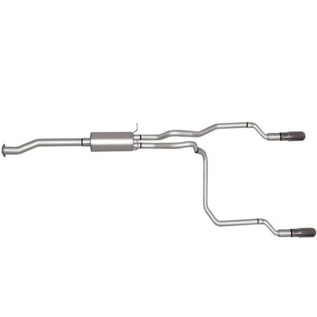 Cat-Back Dual Split Exhaust System, Aluminized Fits select: 1996-1997 CHEVROLET S TRUCK S10, 1996-1997 GMC SONOMA