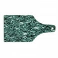 thumbnail image 1 of Pearls Cutting Board, Crystal Clear Balls Coins Pattern Never Ending Liquid Objects Monochrome Design Print, Decorative Tempered Glass Cutting and Serving Board, Wine Bottle Shape, Teal, by Ambesonne, 1 of 1