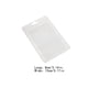 thumbnail image 2 of Methold 100 piezas de bolsas de cuidado posterior diseño de ventana transparente carcasa de teléfono móvil Teléfono y Comunicación Blanco 8x13cm, 2 of 6