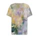 thumbnail image 4 of Fiudx Liquidación de Ahorros de Verano Blusa de Manga Corta Estampada a La Moda para Mujer, Blusas Informales con Cuello En V, 4 of 5