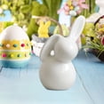 thumbnail image 4 of Mefallenssiah Mini Cute White Living Room Bedroom Desktop Easter Ceramic Home Decor, 4 of 6