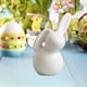 thumbnail image 4 of Mini Cute White Living Room Bedroom Desktop Easter Ceramic Home Decor, 4 of 6