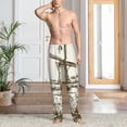 thumbnail image 6 of Lsque Dutch Windmill Print Men's Pajama Pants, Lounge Pant - Comfortable Home Wear,Elastic Waistband, Stylish Design-Large, 6 of 9
