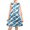 Blue Wave, variant on Girls Dress Pink Birthday Balloon Love Heart Casual Sleeveless Dress 3 Years