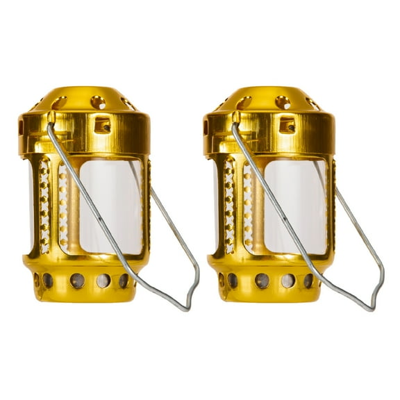 Outdoor Portable Candle Lantern Night Fishing Hanging Outdoor Camping Aluminium Alloy Candle Lamp