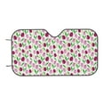 thumbnail image 7 of Balery Tulips Flowers Print Car Windshield Sun Shade,Windshield Sunshade for Car Pickup Truck SUV Accessories-Medium, 7 of 7
