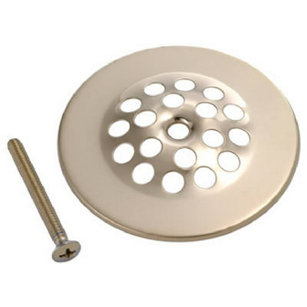 21/2 To 3" Polished Brass Finish Shower Drain Strainer Cover, Delta